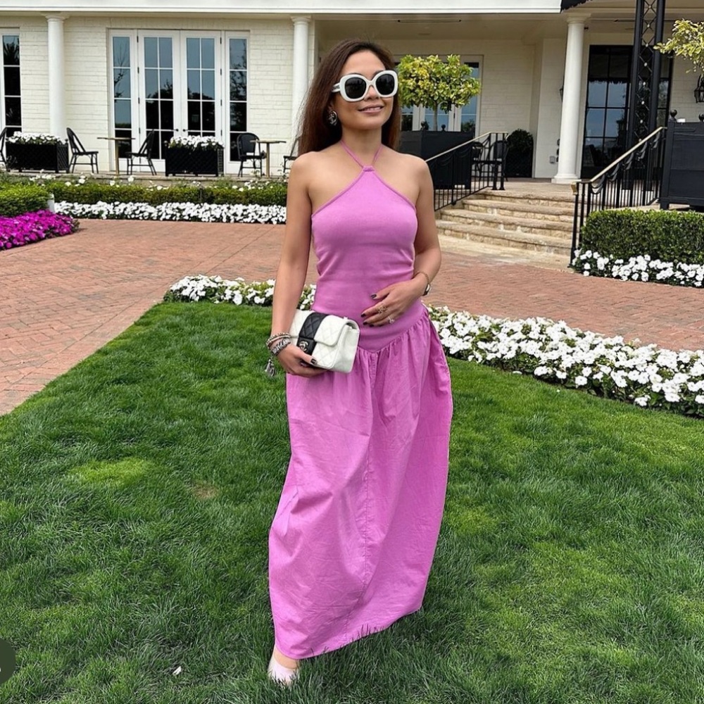 Zara Voluminous Midi Dress - M BNWT